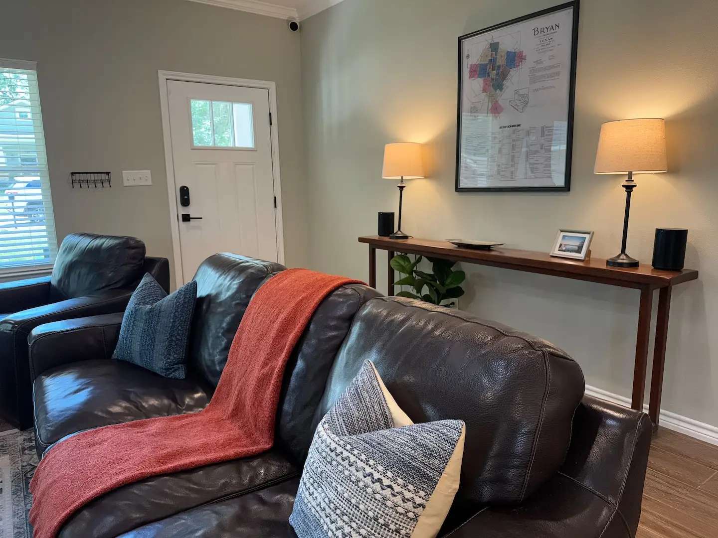 Living room by the front door
